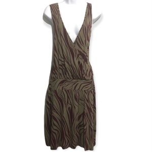 Athleta Cosmic Zebra  Dress Women’s  Size M